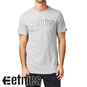 Etnies T-Shirts - Etnies Corp Pattern Fill