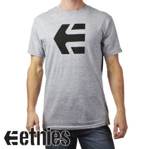 T-Shirts - Etnies Icon 10 T-Shirt - Grey