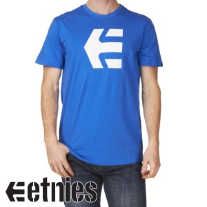 Etnies T-Shirts - Etnies Icon 10 T-Shirt - Royal