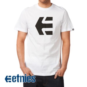 Etnies T-Shirts - Etnies Icon T-Shirt - White