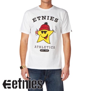 Etnies T-Shirts - Etnies Looney T-Shirt - White