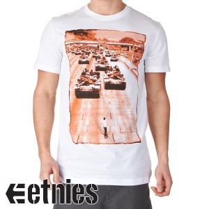 Etnies T-Shirts - Etnies Road Rage T-Shirt - White