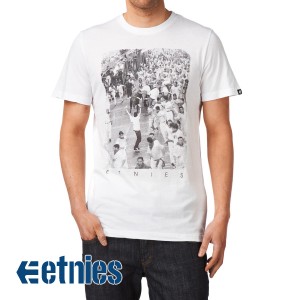 Etnies T-Shirts - Etnies Run T-Shirt - White