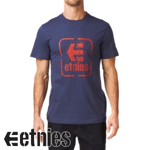 Etnies T-Shirts - Etnies Stack Wreck T-Shirt -