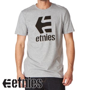 Etnies T-Shirts - Etnies Stacked T-Shirt -