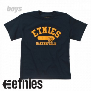 Etnies T-Shirts - Etnies Team City T-Shirt - Navy