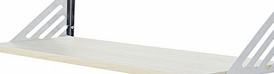 etrading1 Shelving Avon Shelf, 900 mm L X 200 mm W X 15 mm H, Maple