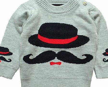 eTree Little Boys Girls Baby Hat Image Knitting Cashmere Sweater Size 24M