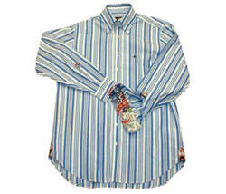 ETRO Long sleeved button down collar shirt