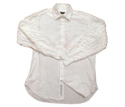 ETRO Long sleeved frill arm shirt