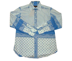 ETRO Long sleeved paisley print shirt