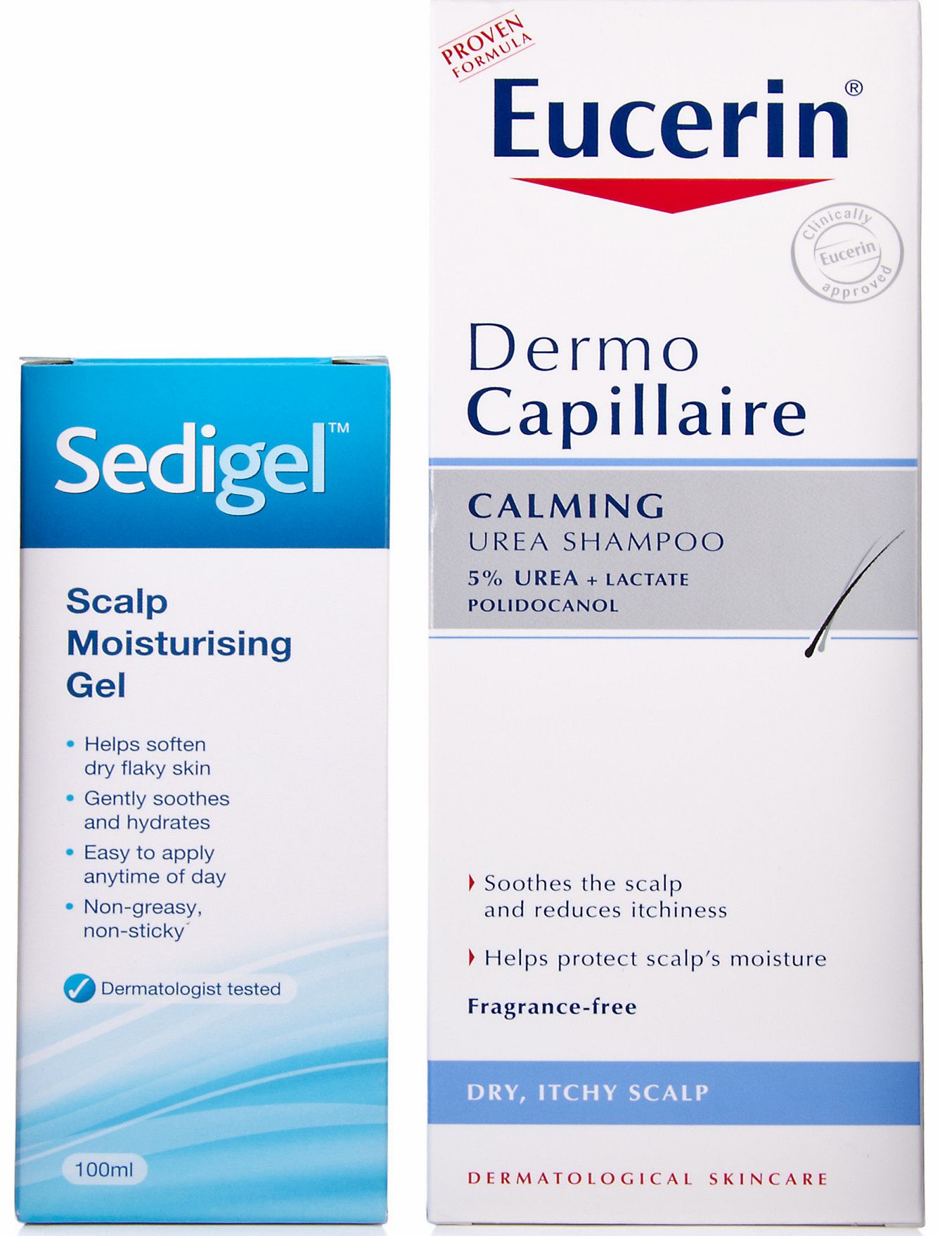 Dry Scalp Relief Shampoo + Sedigel Scalp