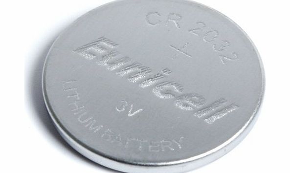 Eunicell CR2032 Guitar Tuner Battery for Snark Daddario Eno CR 2032 Button/Coin Cell