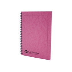 Notemaker Book Sidebound A5 Pink Ref