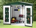 Shed Size 4: Bike storage solution for one cycle - Steel