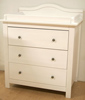 Europe Baby California White 3 Drawer Chest