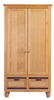 Europe Baby Havanna Medium 2 Drawer Wardrobe