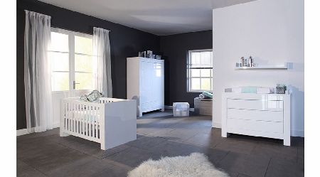 Europe Baby Somero Glossy Cot Room Set