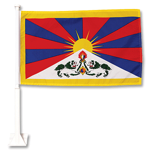 European Tibet Carflag