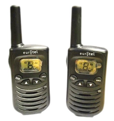 Eurotel  LAT 55 TWIN TWO WAY RADIO PAIR STATION WALKIE TALKIES LAT55
