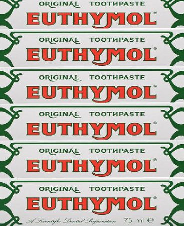 Euthymol Original Toothpaste 6 Pack