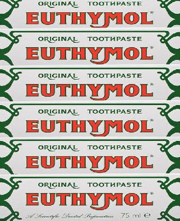 Euthymol Original Toothpaste 6 Pack