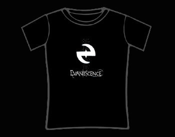 Evanescence Logo Skinny T-Shirt