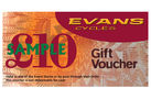 Evans Cycles andpound;10 Gift Voucher