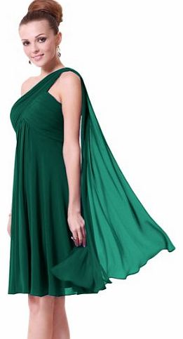 HE03537GR12, Green, 12UK,Ever Pretty Chiffon Dresses Women Size 12 03537