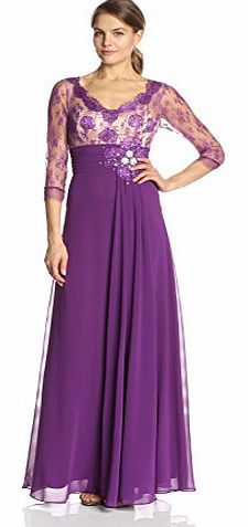 Ever-Pretty HE09053PP10, Purple, 10UK, Ever Pretty Size 10 Fashion Long Prom Dresses 09053
