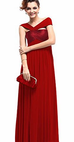 Ever-Pretty HE09464RD10, Red, 10UK, Ever Pretty Long Dresses For Evening 09464
