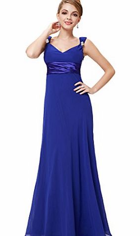 Ever-Pretty HE09601BL14, Blue, 14UK,Ever Pretty Long Going Out Dresses Women 09601