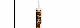 Everbuild General Purpose Building Mastic White 310ml 115 EVBMASWH