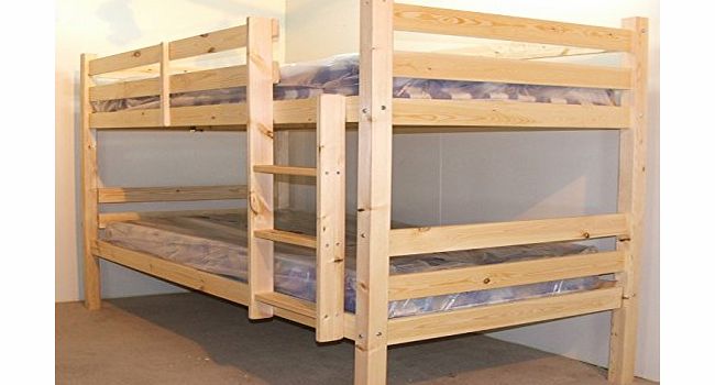 Everest Heavy Duty Bunk Bed DOUBLE Bunkbed - 4ft 6 TWIN Bunk Bed - VERY STRONG BUNK! - Heavy Duty Use