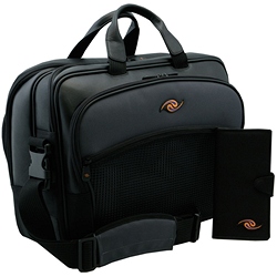 Achieve Professional Portfolio 15.4 Laptop Briefcase Leather