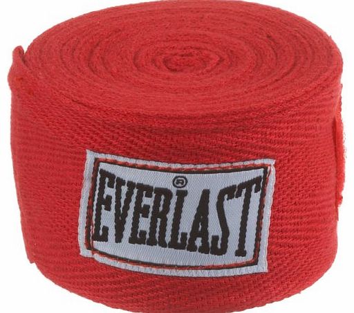 Everlast Boxing Hand Wraps - 108``, Red