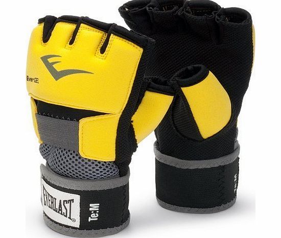 Everlast Evergel Handwrap Boxing Gloves - Yellow, Large