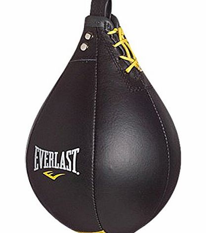 Everlast Leather Speed Bag - Black, Medium