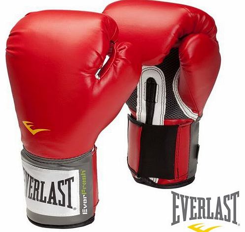 Mens Boxing Sparring Glove - Red/Grey, 16oz