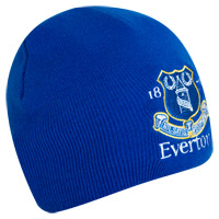 Essential Crest Beanie Hat - Everton Blue.