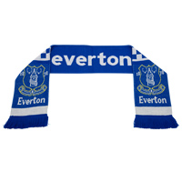 Everton Essentials Jaquard Scarf - Reflex Blue.