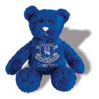 everton Ko-Hair Beanie Bear - Royal.