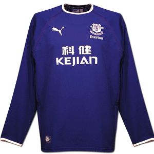 Everton Puma Everton home L/S 03-04