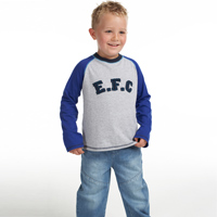 everton Raglan Denim Set - Blue - Infant Boys.
