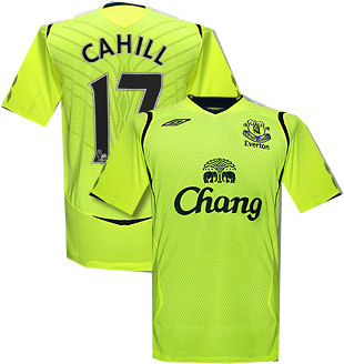 Everton Umbro 08-09 Everton 3rd (Cahill 17)