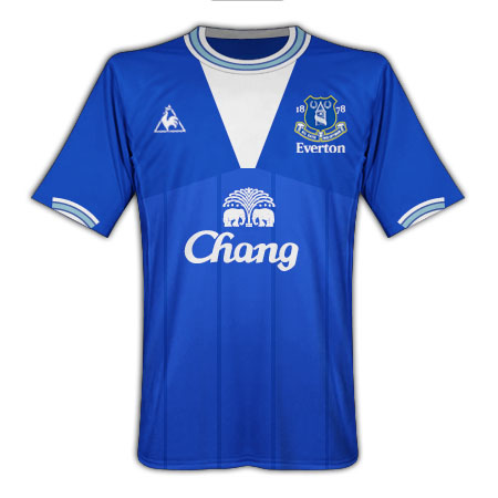 Umbro 09-10 Everton home shirt