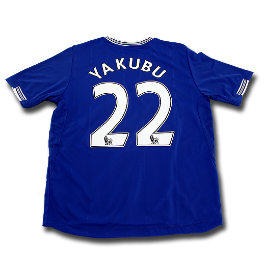 Everton Umbro 09-10 Everton home (Yakubu 22)