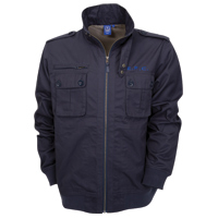 Everton Vintage Harrington Jacket - Navy.