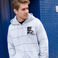 Everton Vintage Hoodie - Ice Grey Marl.