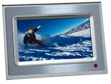 everythingplay 7 Inch Digital Photo Frame Interchangeable Covers and Remote